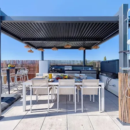 Superbe Toit Terrasse Vue Apartament *