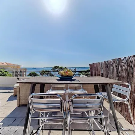 Superbe Toit Terrasse Vue Cannes
